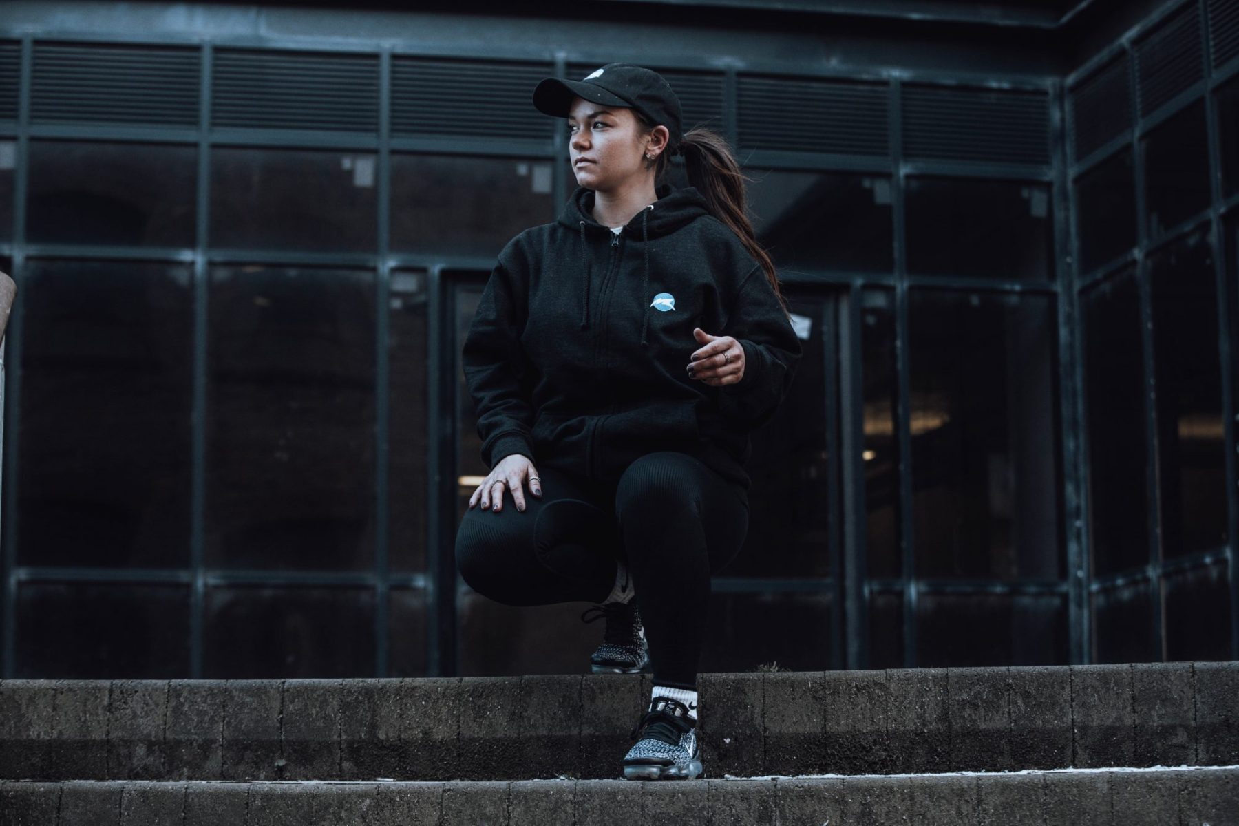Cap and hoodie activewear mobile image